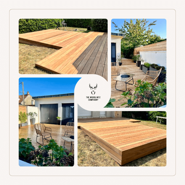 Réalisation d'une Terrasse en Bois sur Mesure de The WoodLintz Compagny - TWLC