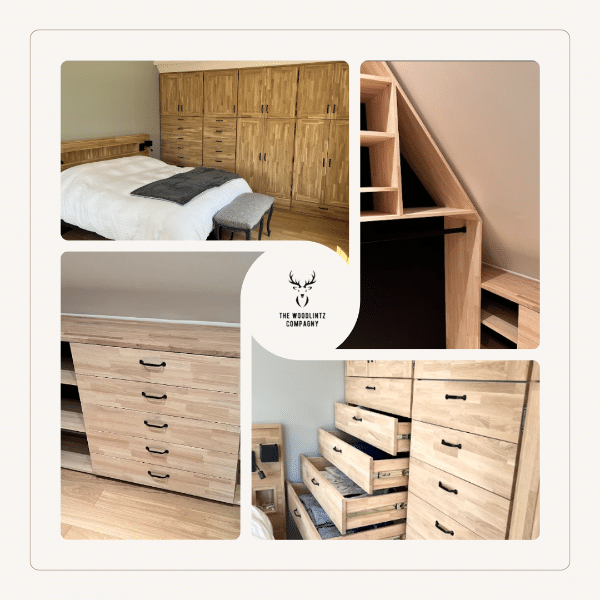 Création sur-mesure meubles en bois, pour une chambre à votre image - TWLC